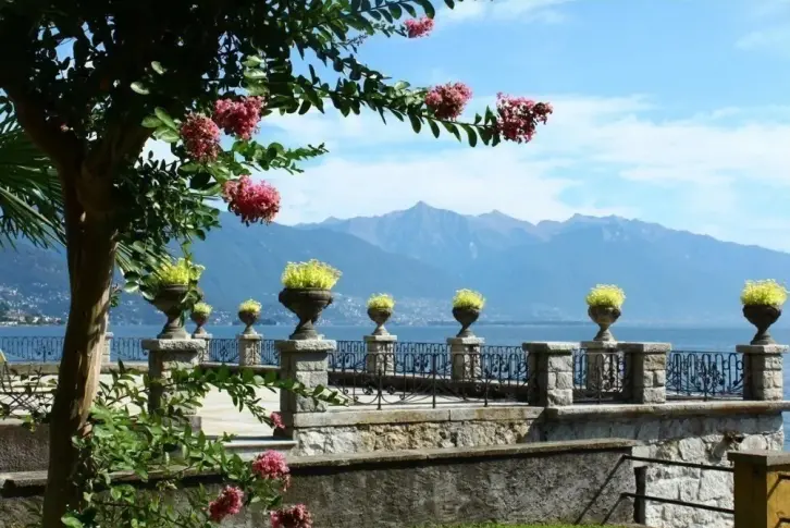 House on the lake Maggiore (Lombardy), Italy