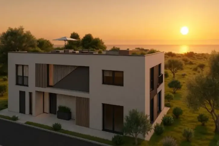 House in pore, Croatia